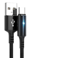 HKM-613523 Apple-Compatible Explosive Data Cable for iPhone 12 and Android - 1.2m Length, USB Interface, Multiple Color Options Available
