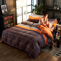 HKM-613651 Pure Cotton Winter Duvet Cover Set - Multiple Styles and Sizes Available