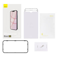 HKM-613715 Tempered Glass Screen Protector for iPhone 13 Models - HD Front Film, 5.4 Inch and 6.1/6.7 Inch Options