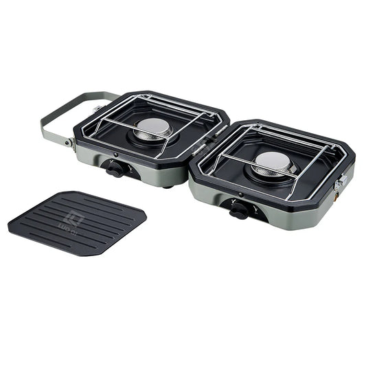 KTX-613843 Portable Folding Gas BBQ Grill for Camping and Outdoor Family Gatherings