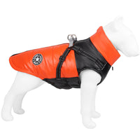 HKM-613971 Reflective Windproof Cotton Coat for Big Dogs - Warm and Comfortable Pet Clothing