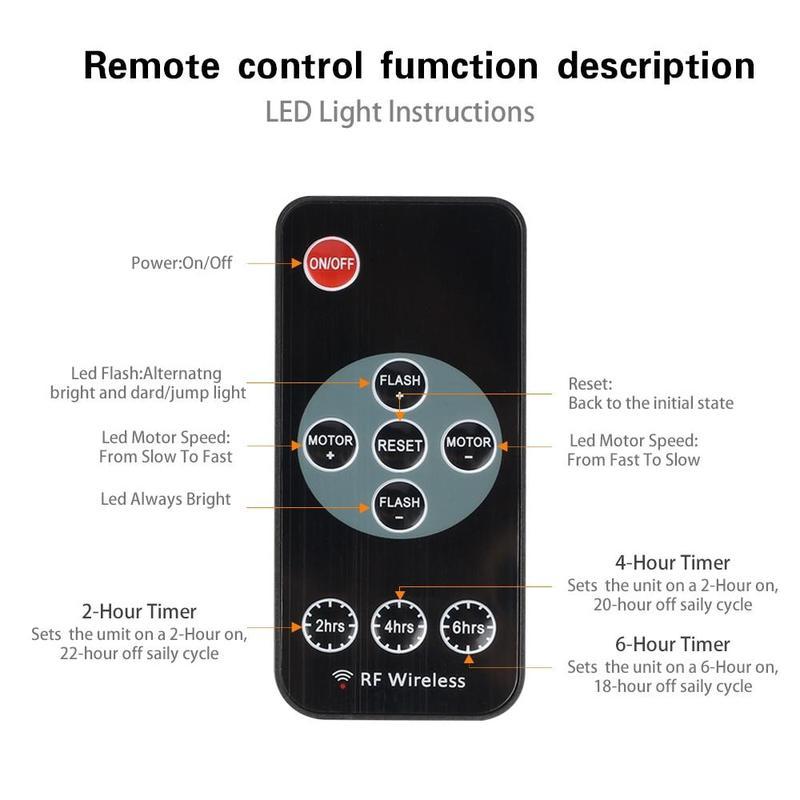 HKM-614099 Snowflake LED Christmas Light Projector with Remote Control - Waterproof Indoor/Outdoor Holiday Decoration