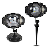 HKM-614099 Snowflake LED Christmas Light Projector with Remote Control - Waterproof Indoor/Outdoor Holiday Decoration
