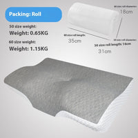 HKM-614163 Butterfly Shaped Memory Foam Pillow for Cervical Support with Rebound Technology