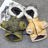 HKM-614291 Cozy Double-Layer Fleece Pet Clothing for All Seasons