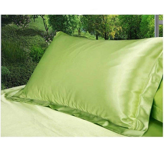 HKM-614483 Silk Satin Feel Single Pillowcase Made from Soft Polyester Fiber