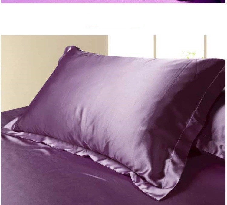 HKM-614483 Silk Satin Feel Single Pillowcase Made from Soft Polyester Fiber