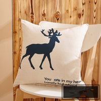 HKM-614547 Cartoon-Style Cushion Cover for Living Room, Bedroom, and Children's Room – 40cm, 45cm, 50cm Sizes
