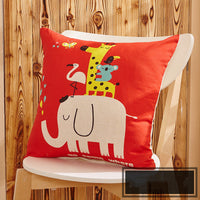 HKM-614547 Cartoon-Style Cushion Cover for Living Room, Bedroom, and Children's Room – 40cm, 45cm, 50cm Sizes