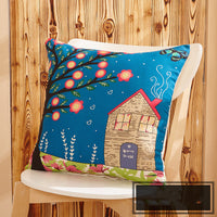 HKM-614547 Cartoon-Style Cushion Cover for Living Room, Bedroom, and Children's Room – 40cm, 45cm, 50cm Sizes