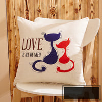 HKM-614547 Cartoon-Style Cushion Cover for Living Room, Bedroom, and Children's Room – 40cm, 45cm, 50cm Sizes
