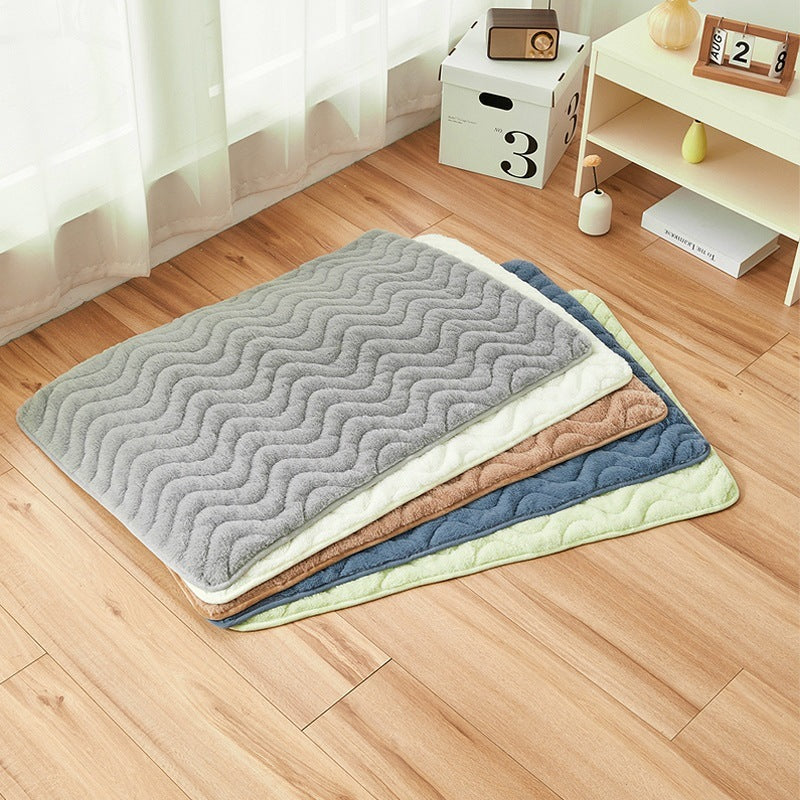 HKM-614675 Plush Thickened Warm Sleeping Mat for Dogs and Cats - Various Sizes Available