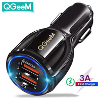 HKM-614675 Smart Dual Voltage Car Charger with 1800mA Charging Current - USB Interface