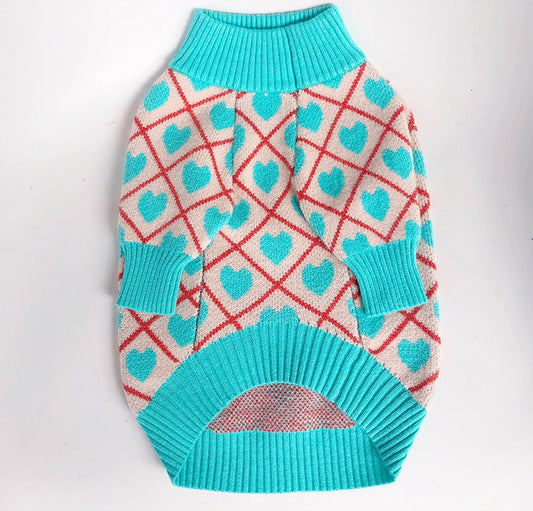 HKM-614739 Cozy Stretchy Sweater for Dogs – Autumn & Winter Designs, Soft and Comfortable Fabric
