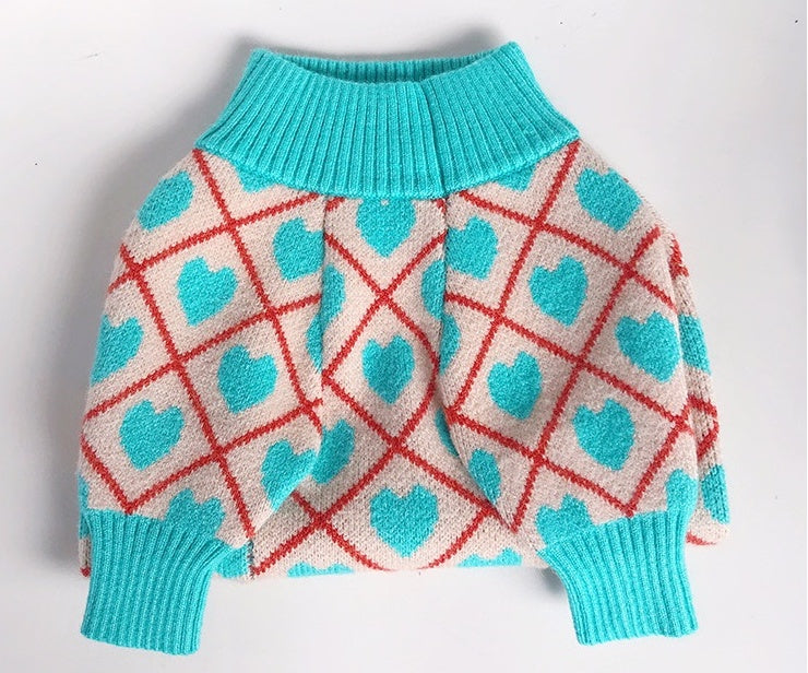 HKM-614739 Cozy Stretchy Sweater for Dogs – Autumn & Winter Designs, Soft and Comfortable Fabric