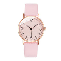 HKM-614995 Elegant Ultra-Thin Women's Watch with Multicolor Strap - Simple Korean Style Small Dial