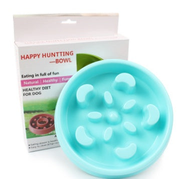 HKM-615251 Anti-choke Bowl Plastic Dog Bowl Healthy Feeder