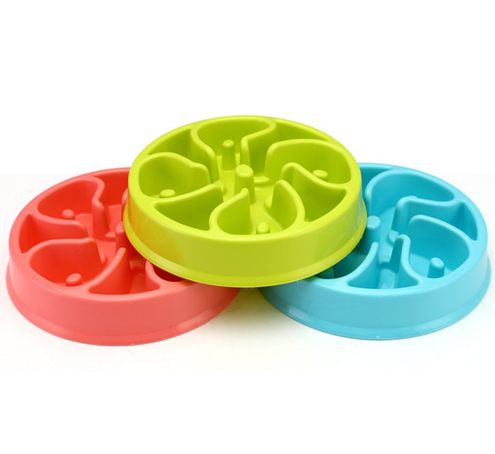 HKM-615251 Anti-choke Bowl Plastic Dog Bowl Healthy Feeder