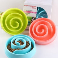 HKM-615251 Anti-choke Bowl Plastic Dog Bowl Healthy Feeder