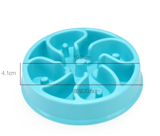 HKM-615251 Anti-choke Bowl Plastic Dog Bowl Healthy Feeder