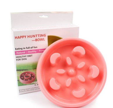 HKM-615251 Anti-choke Bowl Plastic Dog Bowl Healthy Feeder