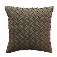 HKM-615315 Nordic Model House Villa Modern Plush Cushion Cover - Lake Blue, Beige, Brown, and More, 45x45CM