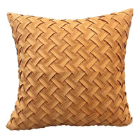HKM-615315 Nordic Model House Villa Modern Plush Cushion Cover - Lake Blue, Beige, Brown, and More, 45x45CM