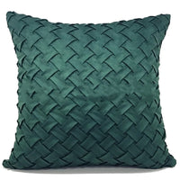 HKM-615315 Nordic Model House Villa Modern Plush Cushion Cover - Lake Blue, Beige, Brown, and More, 45x45CM