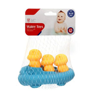HKM-615443 Floating Hippo Baby Bath Toy - Soft Vinyl Bath Toy for Infants 0-24 Months