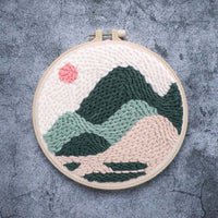 HKM-615635 DIY Hand-Embroidered Poke Poke Set | Modern Cartoon/Anime Design | Complete Material Package