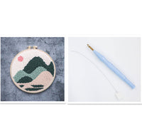 HKM-615635 DIY Hand-Embroidered Poke Poke Set | Modern Cartoon/Anime Design | Complete Material Package