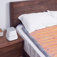 HKM-615635 Queen Size Electric Blanket with Temperature Control - Starry Sky Gray, 280W, 2.0x1.5m