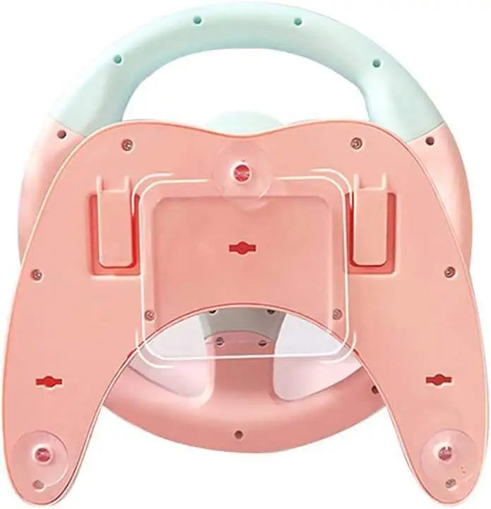 HKM-615635 Simulated Steering Wheel Toy with Lights & Music for Kids Ages 0-14+ Years