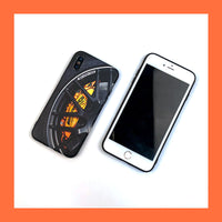 HKM-615891 Luxury Silicone Fitted Phone Case for iPhone with Sports Car Wheels Design, Dirt-Resistant and Waterproof