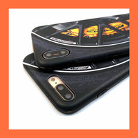 HKM-615891 Luxury Silicone Fitted Phone Case for iPhone with Sports Car Wheels Design, Dirt-Resistant and Waterproof