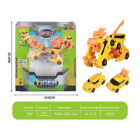 HKM-615891 Transforming Unicorn Car Toy for Kids - Fun Deformation Action Figure, Ages 3+