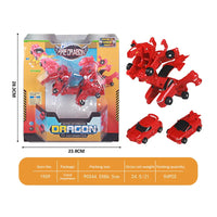 HKM-615891 Transforming Unicorn Car Toy for Kids - Fun Deformation Action Figure, Ages 3+