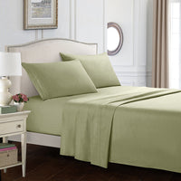 HKM-615955 Four-Piece Embroidered Solid Color Bedding Set in Various Sizes and Shades