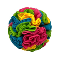 HKM-616083 Colorful Pet Sniffing Toy Ball - Puzzle Training Ball in Various Sizes