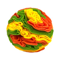 HKM-616083 Colorful Pet Sniffing Toy Ball - Puzzle Training Ball in Various Sizes