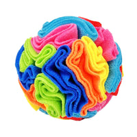 HKM-616083 Colorful Pet Sniffing Toy Ball - Puzzle Training Ball in Various Sizes