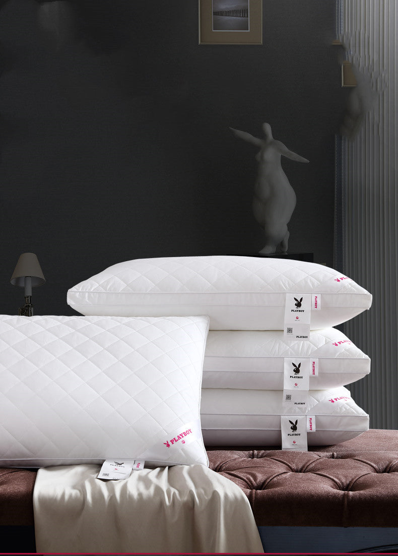 HKM-616083 Cotton Pillow Core with 5-Second Rebound and Silicone Oil Treatment