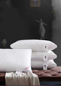 HKM-616083 Cotton Pillow Core with 5-Second Rebound and Silicone Oil Treatment