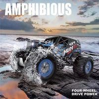 HKM-616211 Amphibious Remote Control Off-Road Truck for Climbing Fun, 1/10 Scale, Ready-to-Go