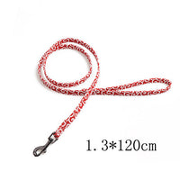 HKM-616339 Half Metal Buckle Tang Grass Pet Collar