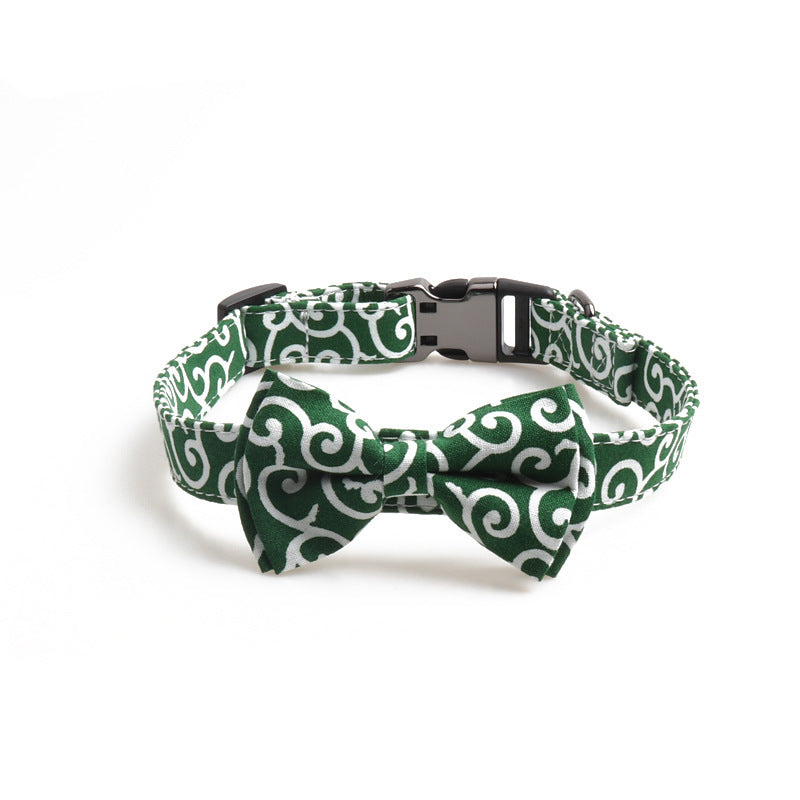 HKM-616339 Half Metal Buckle Tang Grass Pet Collar