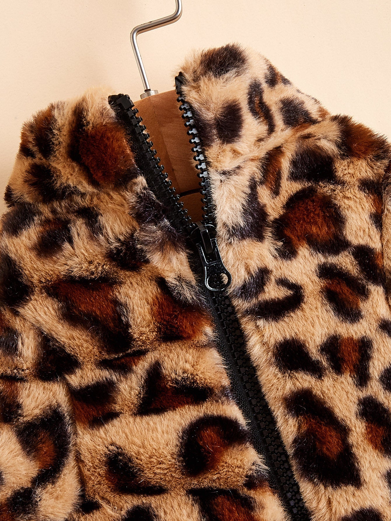HKM-616403 Leopard Print Acrylic Dog Jacket for Small to XXL Sizes