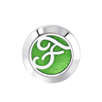 HKM-616467 Hollow Design Stainless Steel Cufflinks for Aromatherapy with Essential Oil Chamber