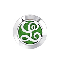 HKM-616467 Hollow Design Stainless Steel Cufflinks for Aromatherapy with Essential Oil Chamber