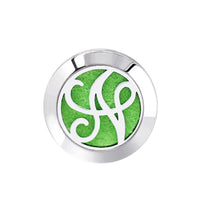 HKM-616467 Hollow Design Stainless Steel Cufflinks for Aromatherapy with Essential Oil Chamber